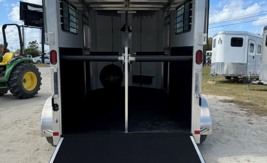 2025 KIEFERBILT KRUISER 2 HORSE BUMPER PULL NO DRESSING ROOM $18,950