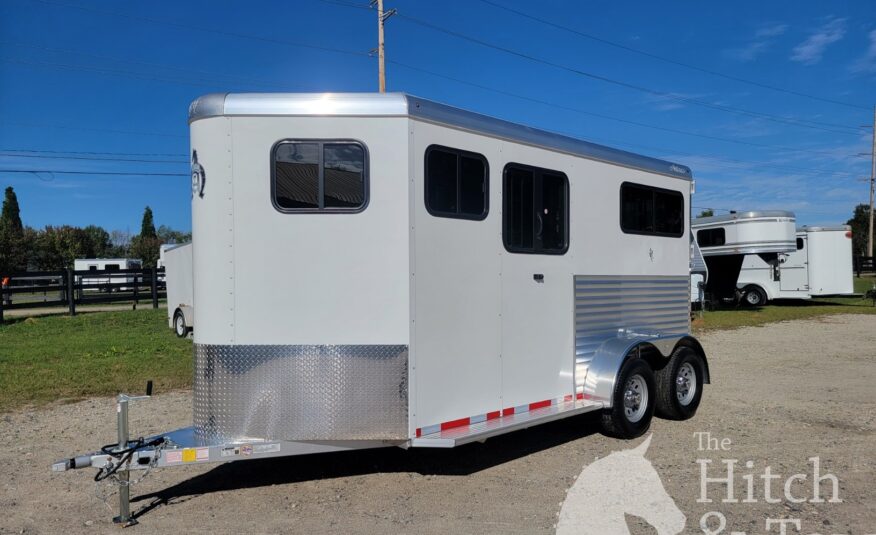 2025 ADAM 2 HORSE BUMPER PULL W/ SIDE RAMP $19,900