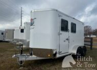 2025 KIEFERBILT 2 HORSE SLANT BUMPER PULL W/ DRESSING ROOM $20,900