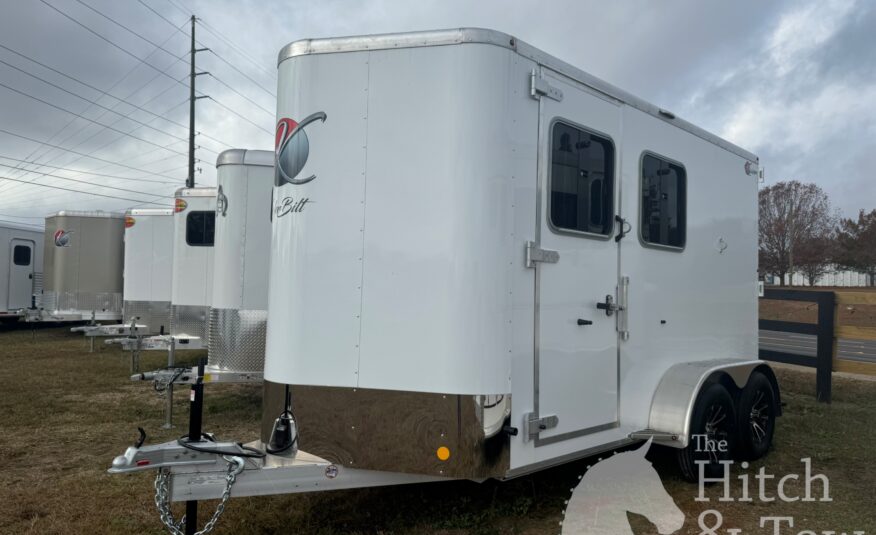 2025 KIEFERBILT 2 HORSE SLANT BUMPER PULL W/ DRESSING ROOM $20,900