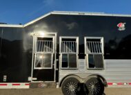 2025 KIEFERBILT 3 HORSE W/ 10′ JBJ CONVERSIONS LIVING QUARTERS, TONS OF UPGRADES, & TONS OF STORAGE!! $124,900