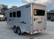 2019 SHADOW 3 HORSE GOOSENECK LOADED WITH OPTIONS! $22,900