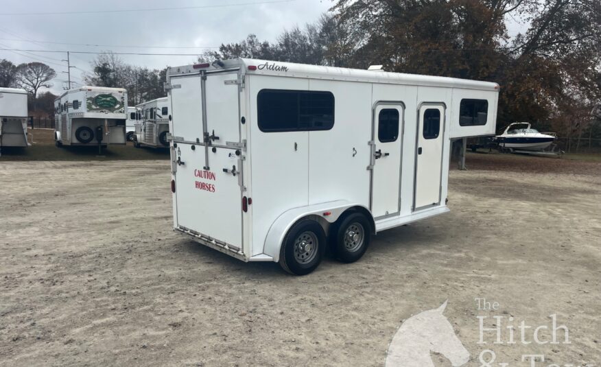 2013 ADAM 2 HORSE GOOSENECK $13,500