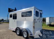 2025 ADAM 2 HORSE BUMPER PULL W/ SIDE RAMP $19,900