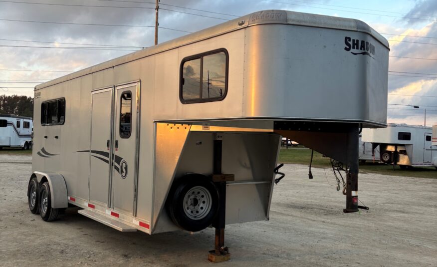 2019 SHADOW 3 HORSE GOOSENECK LOADED WITH OPTIONS! $22,900