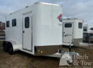 2025 KIEFERBILT 2 HORSE SLANT BUMPER PULL W/ DRESSING ROOM $20,900