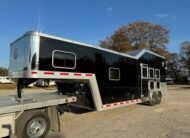 2025 KIEFERBILT 3 HORSE W/ 10′ JBJ CONVERSIONS LIVING QUARTERS, TONS OF UPGRADES, & TONS OF STORAGE!! $124,900