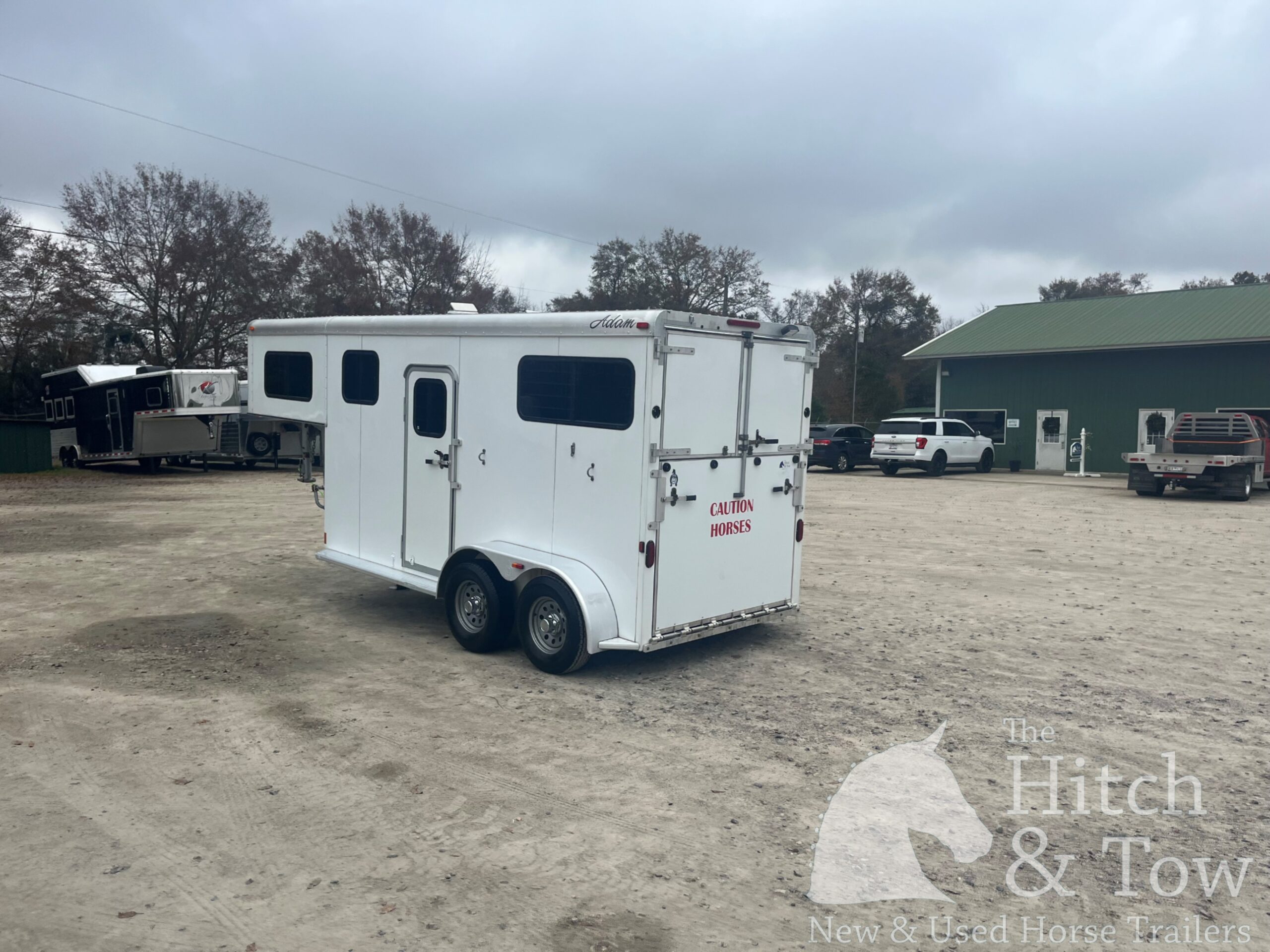 2013 ADAM 2 HORSE GOOSENECK $13,500