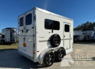 2025 SUNDOWNER CHARTER SE BUMPER PULL 2 HORSE STRAIGHT LOAD w/ GREAT FEATURES! $28,500