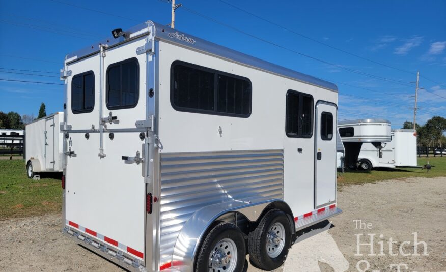 2025 ADAM 2 HORSE BUMPER PULL W/ SIDE RAMP $19,900