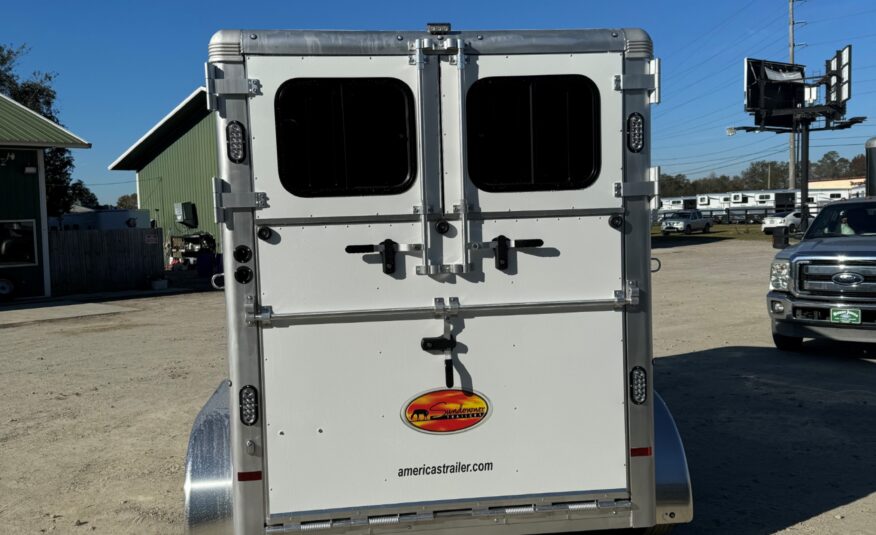 2025 SUNDOWNER CHARTER SE BUMPER PULL 2 HORSE STRAIGHT LOAD w/ GREAT FEATURES! $28,500