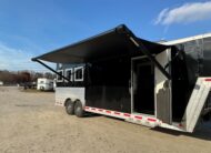 2025 KIEFERBILT 3 HORSE W/ 10′ JBJ CONVERSIONS LIVING QUARTERS, TONS OF UPGRADES, & TONS OF STORAGE!! $124,900