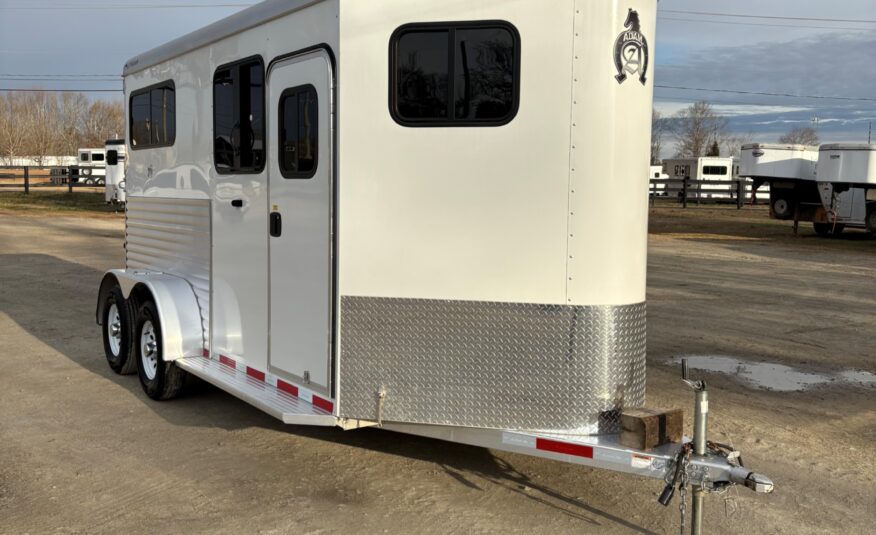 2022 ADAM 2 HORSE BUMPER PULL W/ MANGERS $15,500