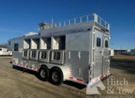 1995 4-STAR 4 HORSE STOCK COMBO w/ LIVING QUARTERS $18,500