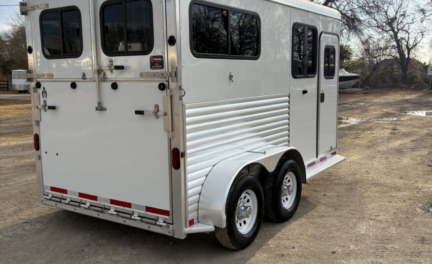 2022 ADAM 2 HORSE BUMPER PULL W/ MANGERS $15,500