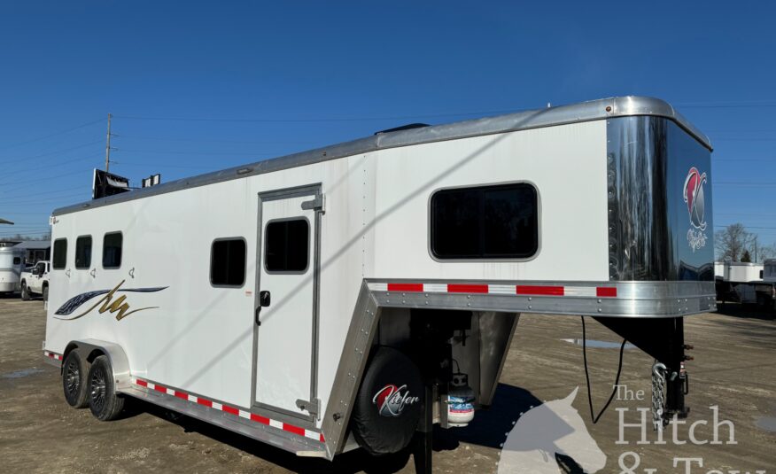 2025 KIEFERBILT 3 HORSE W/ WEEKENDER! $42,900