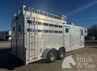 1995 4-STAR 4 HORSE STOCK COMBO w/ LIVING QUARTERS $18,500