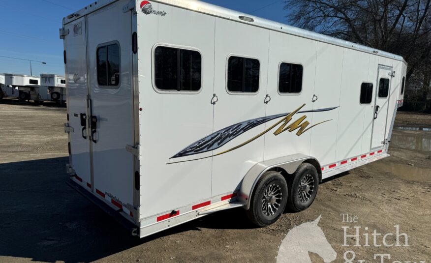 2025 KIEFERBILT 3 HORSE W/ WEEKENDER! $42,900