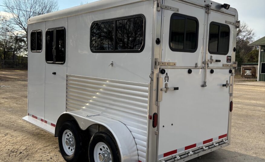 2022 ADAM 2 HORSE BUMPER PULL W/ MANGERS $15,500