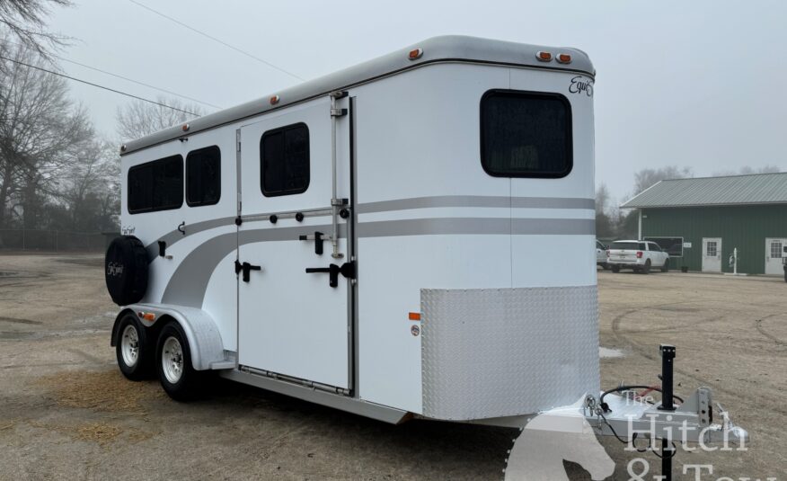 2021 EQUISPIRIT 2 HORSE BUMPER PULL W/ SIDE RAMP $19,900