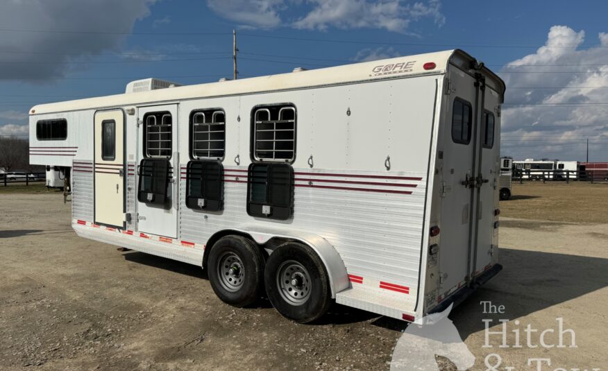 2000 GORE 3 HORSE SLANT GOOSENECK $12,900