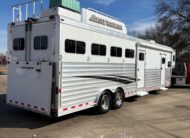 2015 ELITE TRAILER 4 HORSE W/ 10′ LIVING QUARTERS, TONS OF UPGRADES, & TONS OF STORAGE!! $86,900