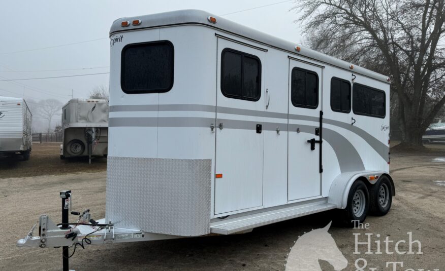 2021 EQUISPIRIT 2 HORSE BUMPER PULL W/ SIDE RAMP $19,900