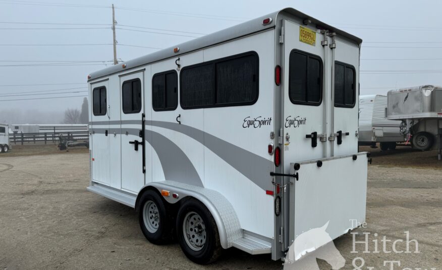 2021 EQUISPIRIT 2 HORSE BUMPER PULL W/ SIDE RAMP $19,900