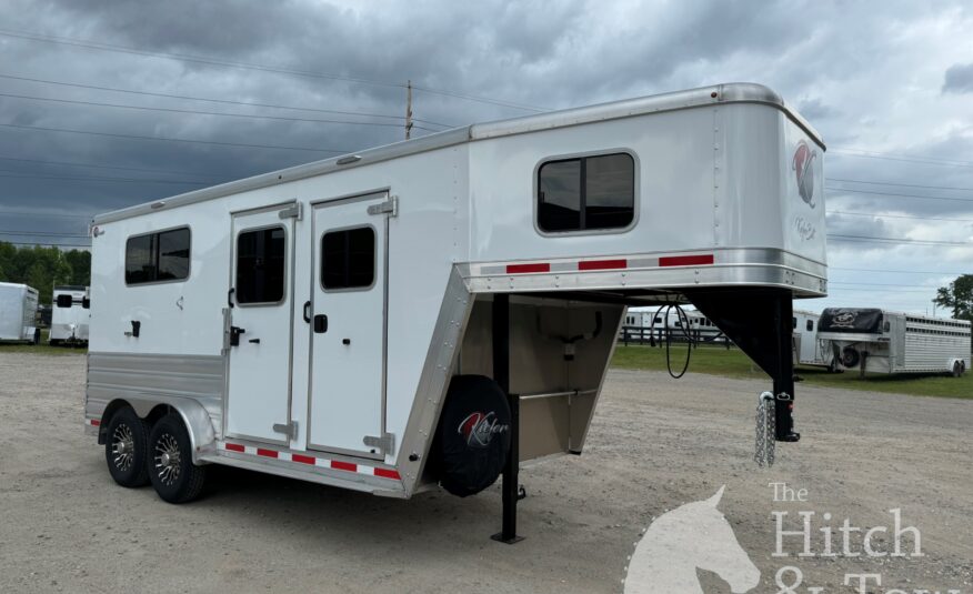 2025 KieferBilt Trailers GENESIS 2 HORSE GOOSENECK TRAILER!! $29,900