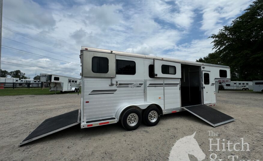 2016 KINGSTON 2+1 CLASSIC GOOSENECK TRAILER W/ 10′ BOX! $27,900