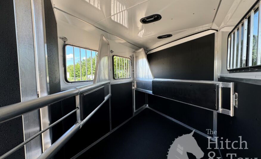 2019 SHADOW PRO SERIES 3 HORSE SLANT BUMPER PULL TRAILER! $16,900