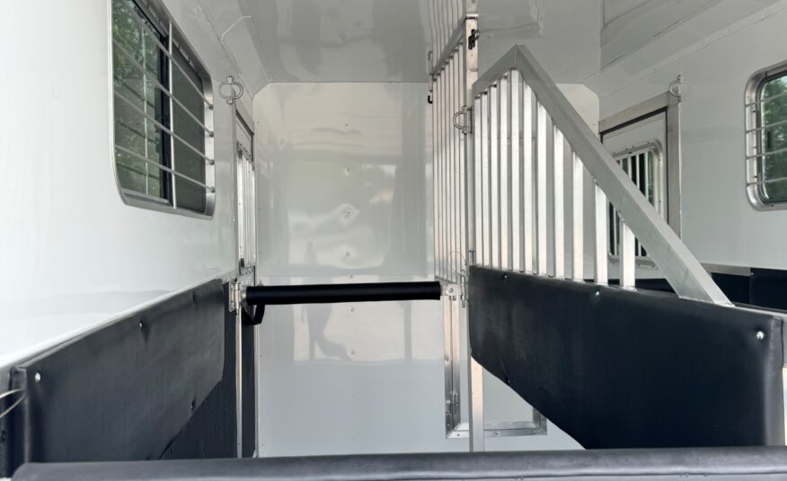 2025 KieferBilt Trailers GENESIS 2 HORSE GOOSENECK TRAILER!! $29,900