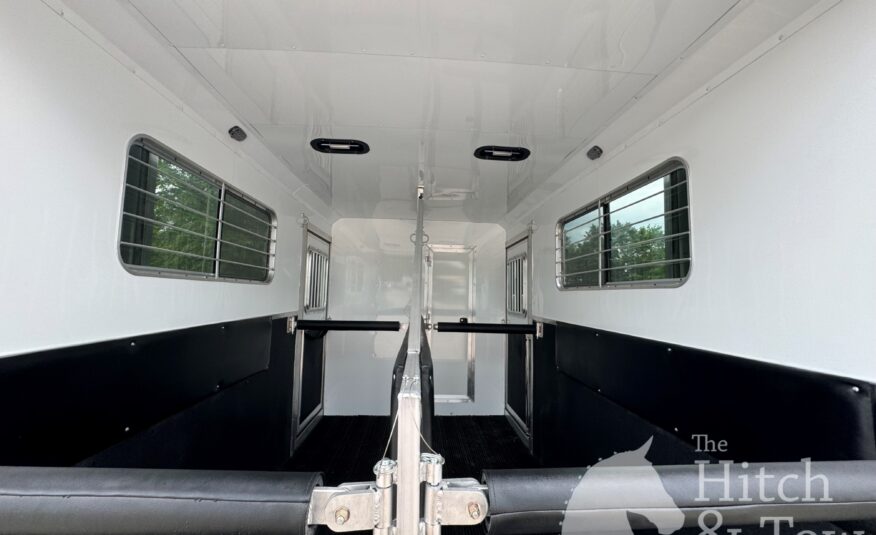 2025 KieferBilt Trailers GENESIS 2 HORSE GOOSENECK TRAILER!! $29,900