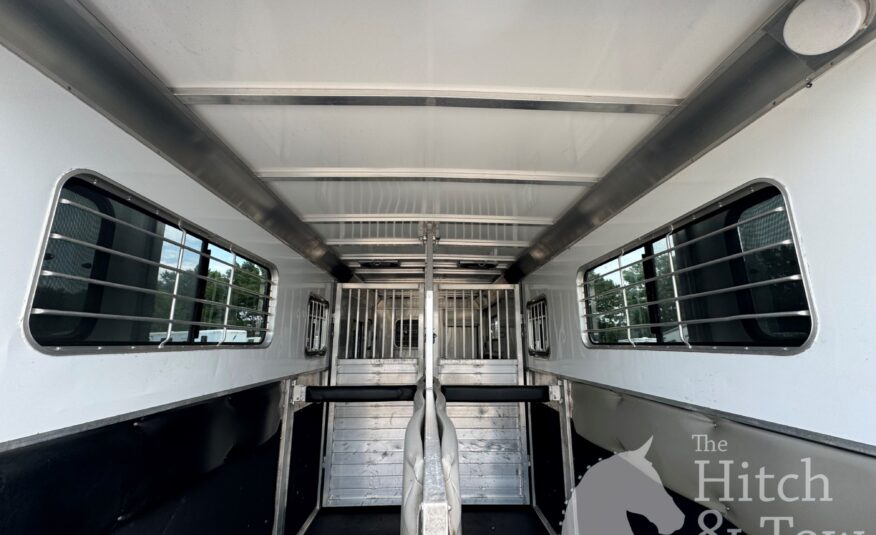 2016 KINGSTON 2+1 CLASSIC GOOSENECK TRAILER W/ 10′ BOX! $27,900