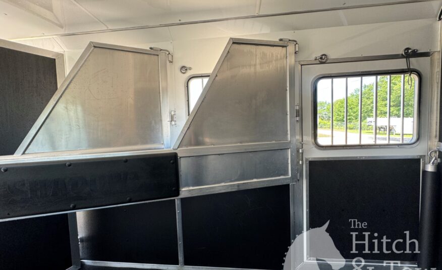 2019 SHADOW PRO SERIES 3 HORSE SLANT BUMPER PULL TRAILER! $16,900
