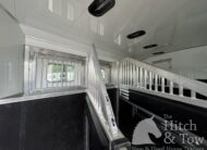 2024 ELITE 4 HORSE W/ 12’8″ OUTBACK LIVING QUARTERS, TONS OF UPGRADES, & TONS OF STORAGE!! $131,900