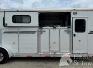 2016 KINGSTON 2+1 CLASSIC GOOSENECK TRAILER W/ 10′ BOX! $27,900