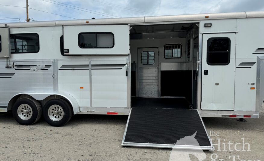 2016 KINGSTON 2+1 CLASSIC GOOSENECK TRAILER W/ 10′ BOX! $27,900