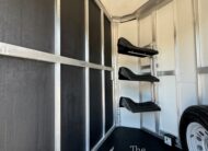 2019 SHADOW PRO SERIES 3 HORSE SLANT BUMPER PULL TRAILER! $16,900