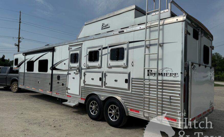 2018 BISON PREMIERE 3 HORSE W/ 19′ LIVING QUARTERS, SLIDE OUT & MORE!! $58,500