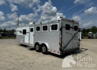 2003 C&C 3 HORSE GOOSENECK WITH 12′ LIVING QUARTERS $32,500