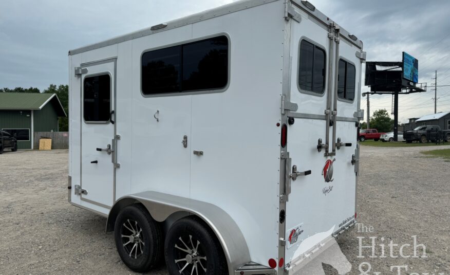 2026 KIEFERBILT KRUISER 2 HORSE BUMPER PULL NO DRESSING ROOM $18,950