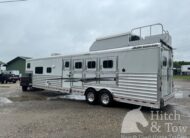 2024 ELITE 4 HORSE W/ 12’8″ OUTBACK LIVING QUARTERS, TONS OF UPGRADES, & TONS OF STORAGE!! $131,900