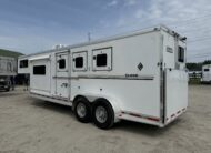 2008 SHADOW 3 HORSE SLANT LOAD LIVING QUARTERS TRAILER W/ UPGRADES! $23,500