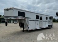 2016 KINGSTON 2+1 CLASSIC GOOSENECK TRAILER W/ 10′ BOX! $27,900