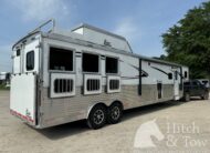 2018 BISON PREMIERE 3 HORSE W/ 19′ LIVING QUARTERS, SLIDE OUT & MORE!! $58,500