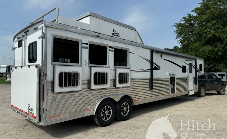 2018 BISON PREMIERE 3 HORSE W/ 19′ LIVING QUARTERS, SLIDE OUT & MORE!! $58,500