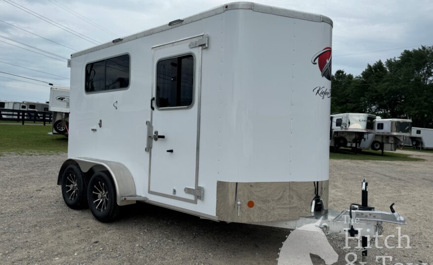 2026 KIEFERBILT KRUISER 2 HORSE BUMPER PULL NO DRESSING ROOM $18,950
