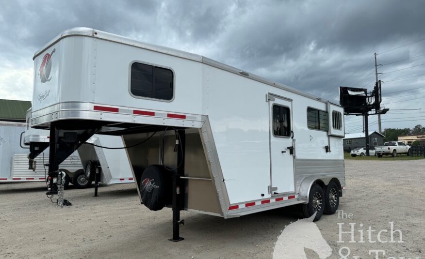 2025 KieferBilt Trailers GENESIS 2 HORSE GOOSENECK TRAILER!! $29,900