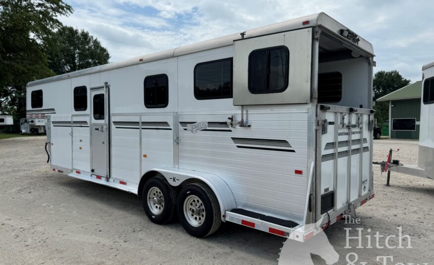 2016 KINGSTON 2+1 CLASSIC GOOSENECK TRAILER W/ 10′ BOX! $27,900